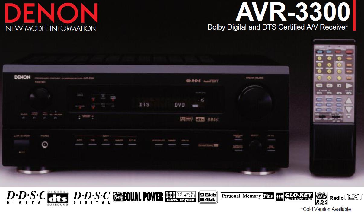 DENON AVR-3300 を入手: 新規事業立上げの回顧 ＆ 地域振興への転進