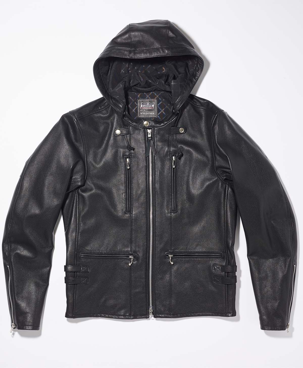 革ジャン フード レザージャケット｜カドヤ公式オンラインショップ