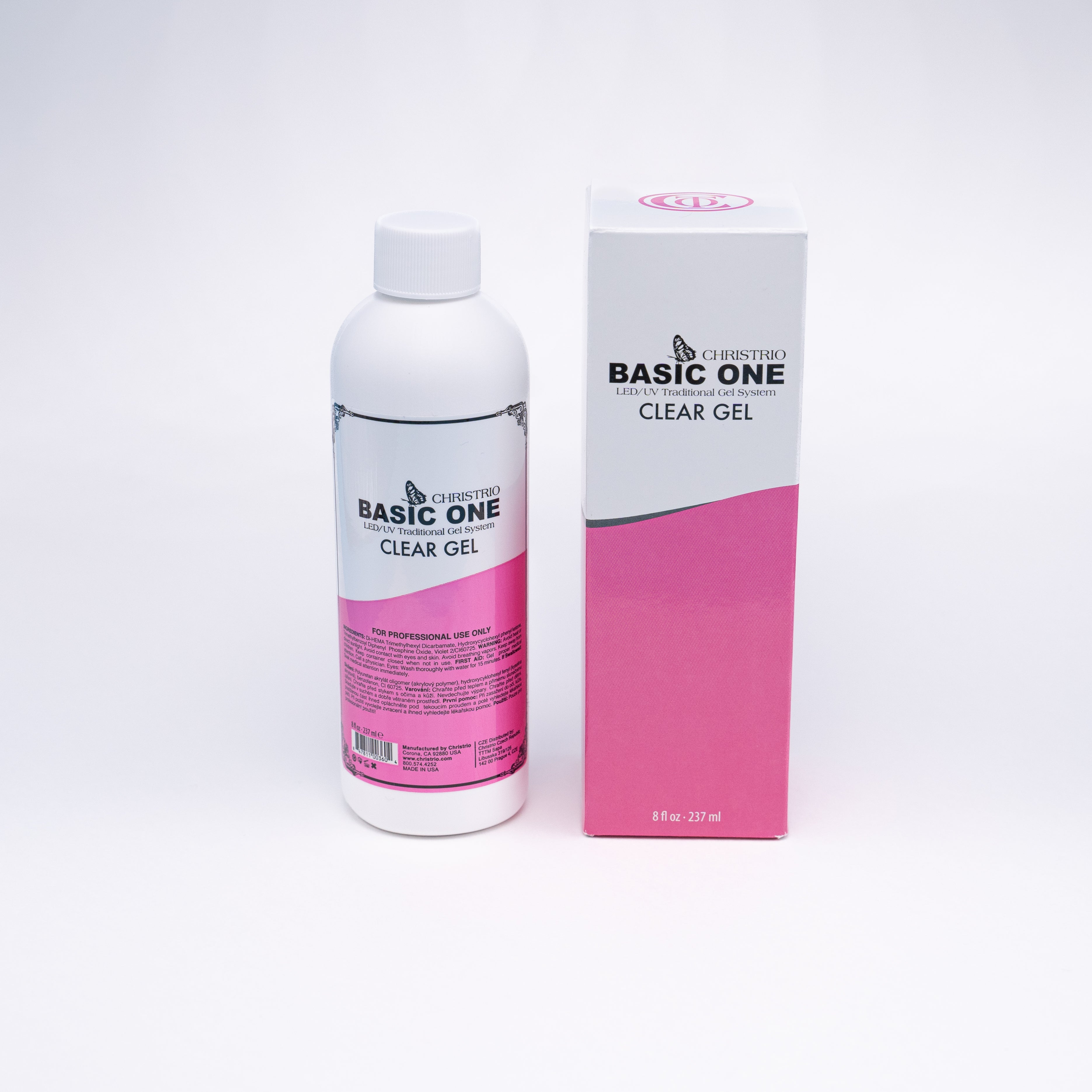 CHRISTRIO ベーシックワン クリアジェル 236.59ml 特大サイズ – エル