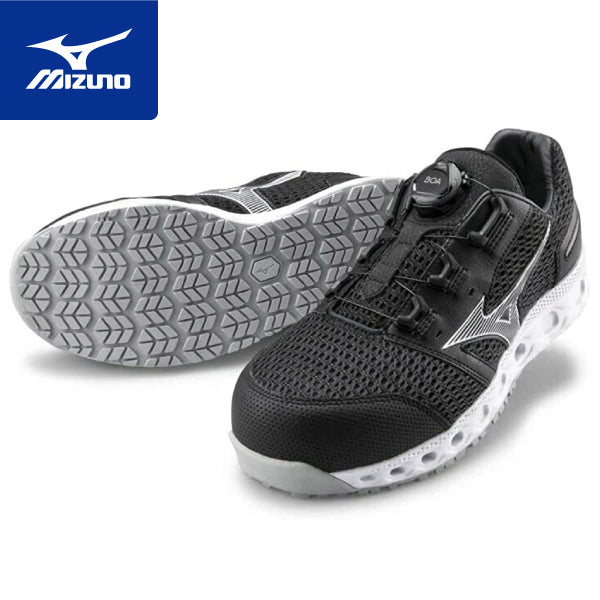 ミズノ 安全靴 オールマイティ VH51L BOA F1GA230609 ブラック