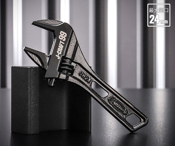 ロブテックス J-CRAFT99 ブラックハイブリッドモンキーレンチショート