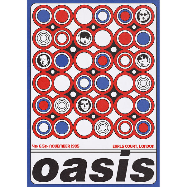Oasis (London's Earls Court, 1995) official artwork by artist