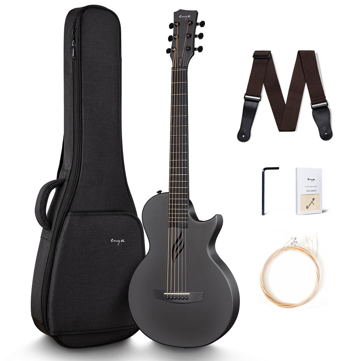 Nova Go: Durable, Light, Cute, Carbon Fiber Travel Guitar