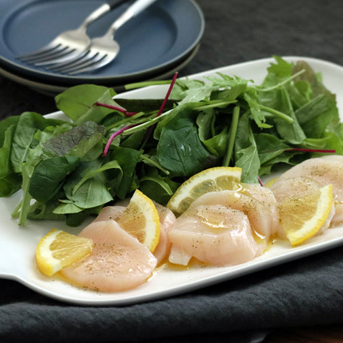 昆布旨カルパッチョ – ふたばのおだし