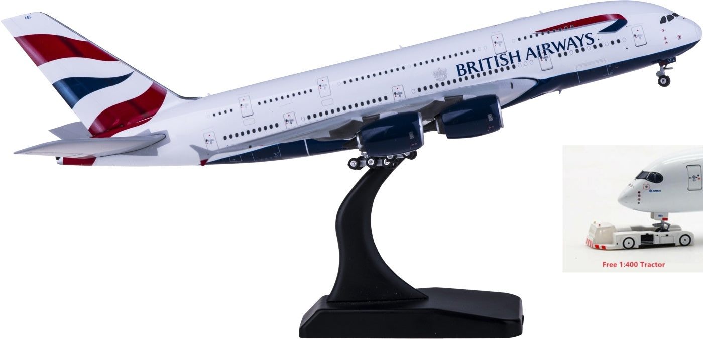 1:400 Phoenix PH04353 British Airways Airbus A380 G-XLEL Free