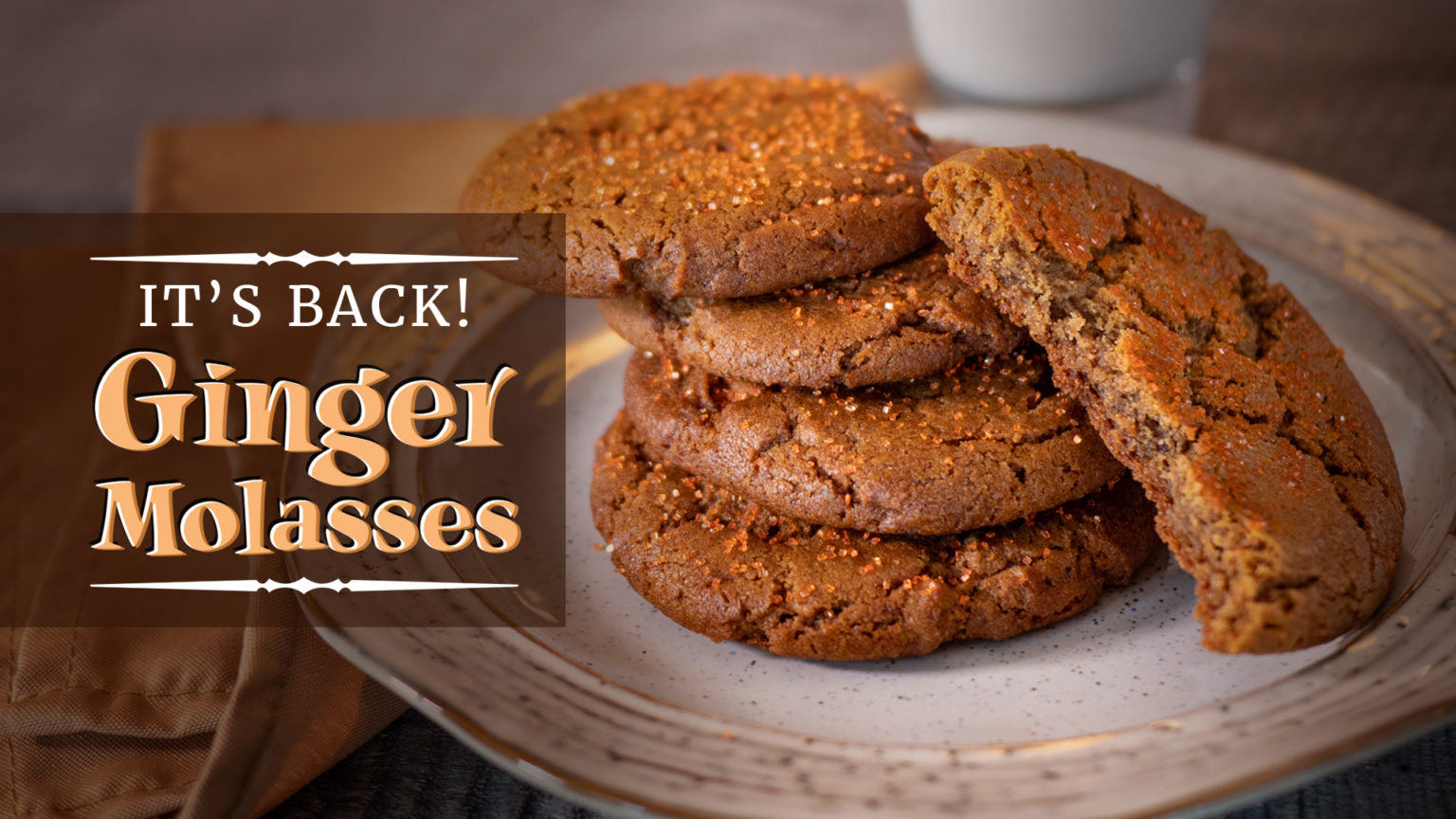 January Cookie of the Month – Ginger Molasses – The Famous 4th