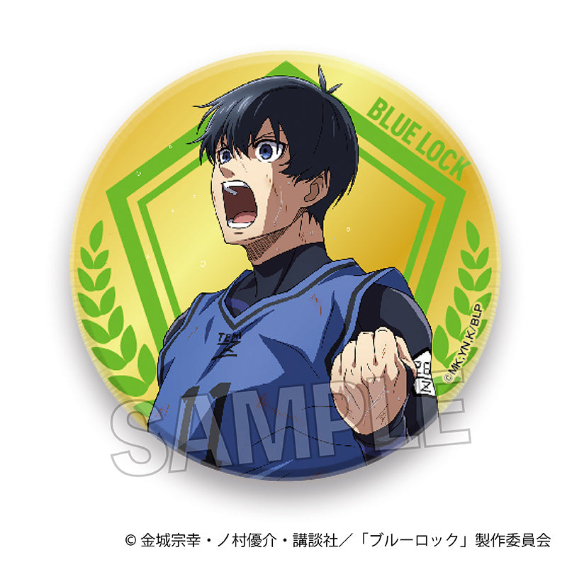 ブルーロック チャイナカンフー! メタリック缶バッジ【潔世一】42個