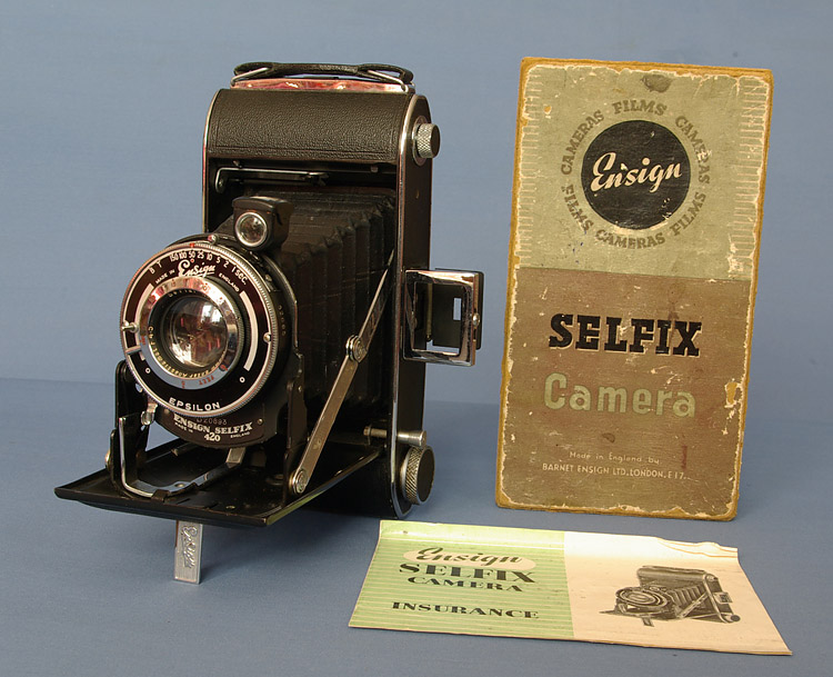 My British 'Ensign Selfix' cameras.