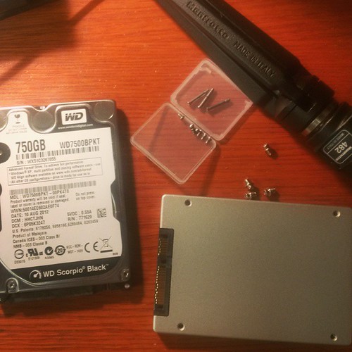 VAIO TAP21をパワーアップ。 SSDへの換装 2.ソフト篇 クローン作業や