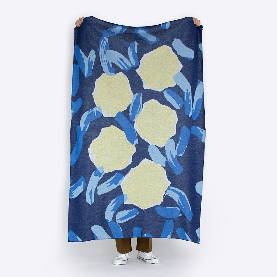 アートブランケット アートスローケット ニットブランケット