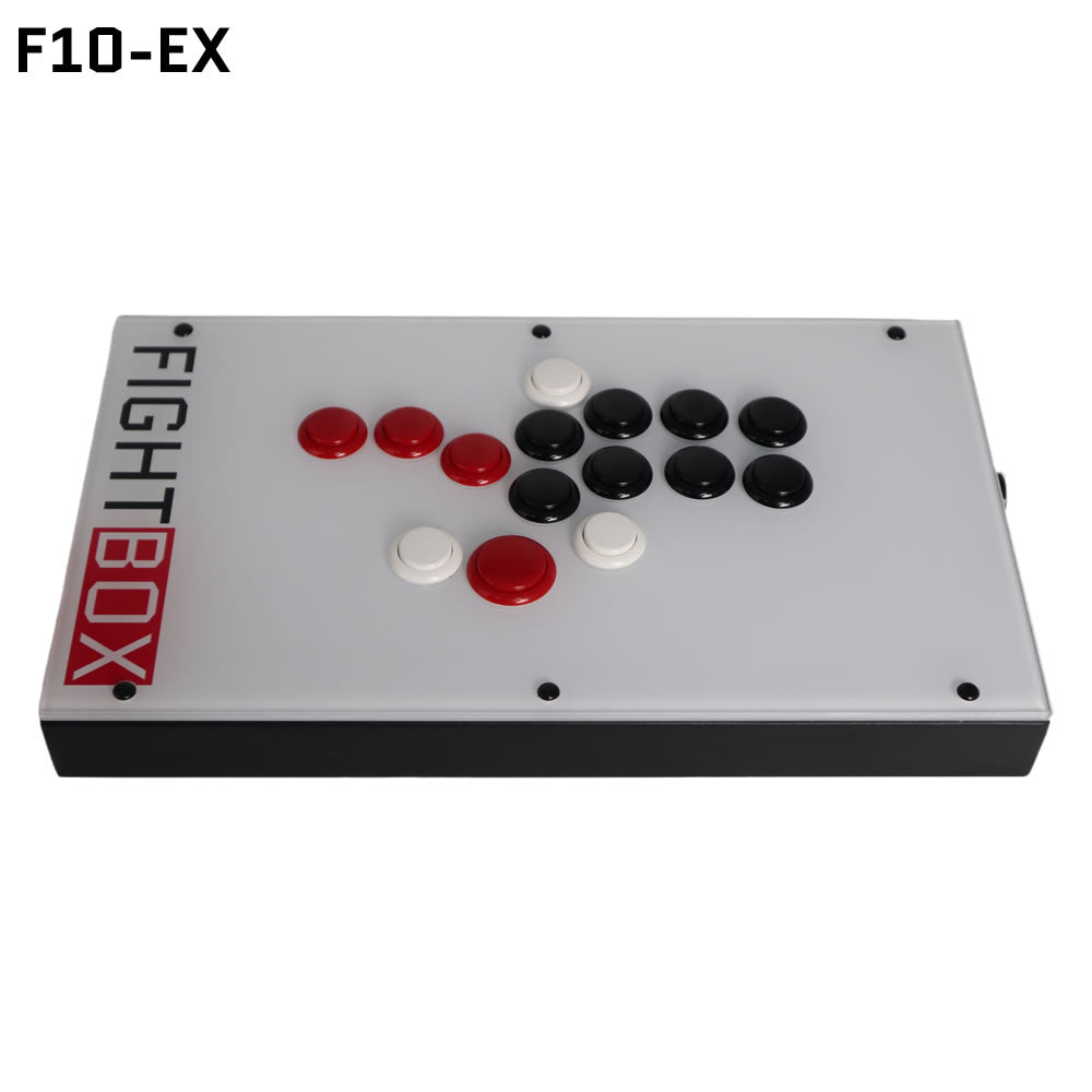 FightBox F10-EX All Button Leverless Arcade Game Controller for PC