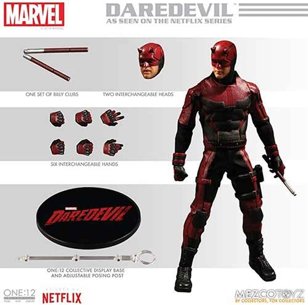 One-12 Collective Marvel Daredevil Netflix 6 Inch 1/12 Action