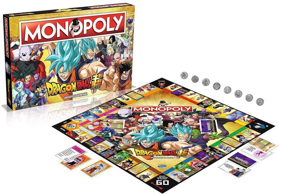 Monopoly Dragon Ball Super Universe Survival Board Game