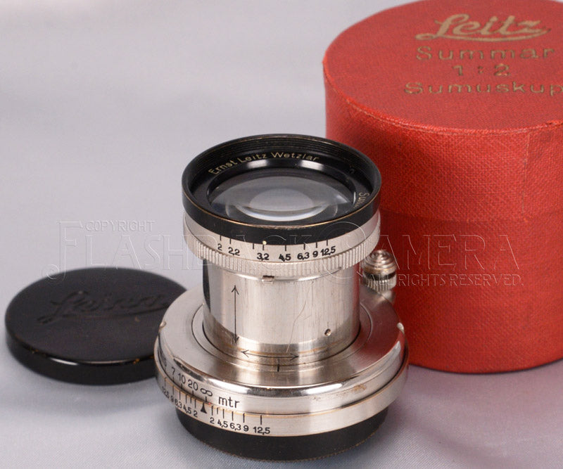 希少ニッケル癖玉！Leica Nickel Summar 5cm オールドレンズ 希少