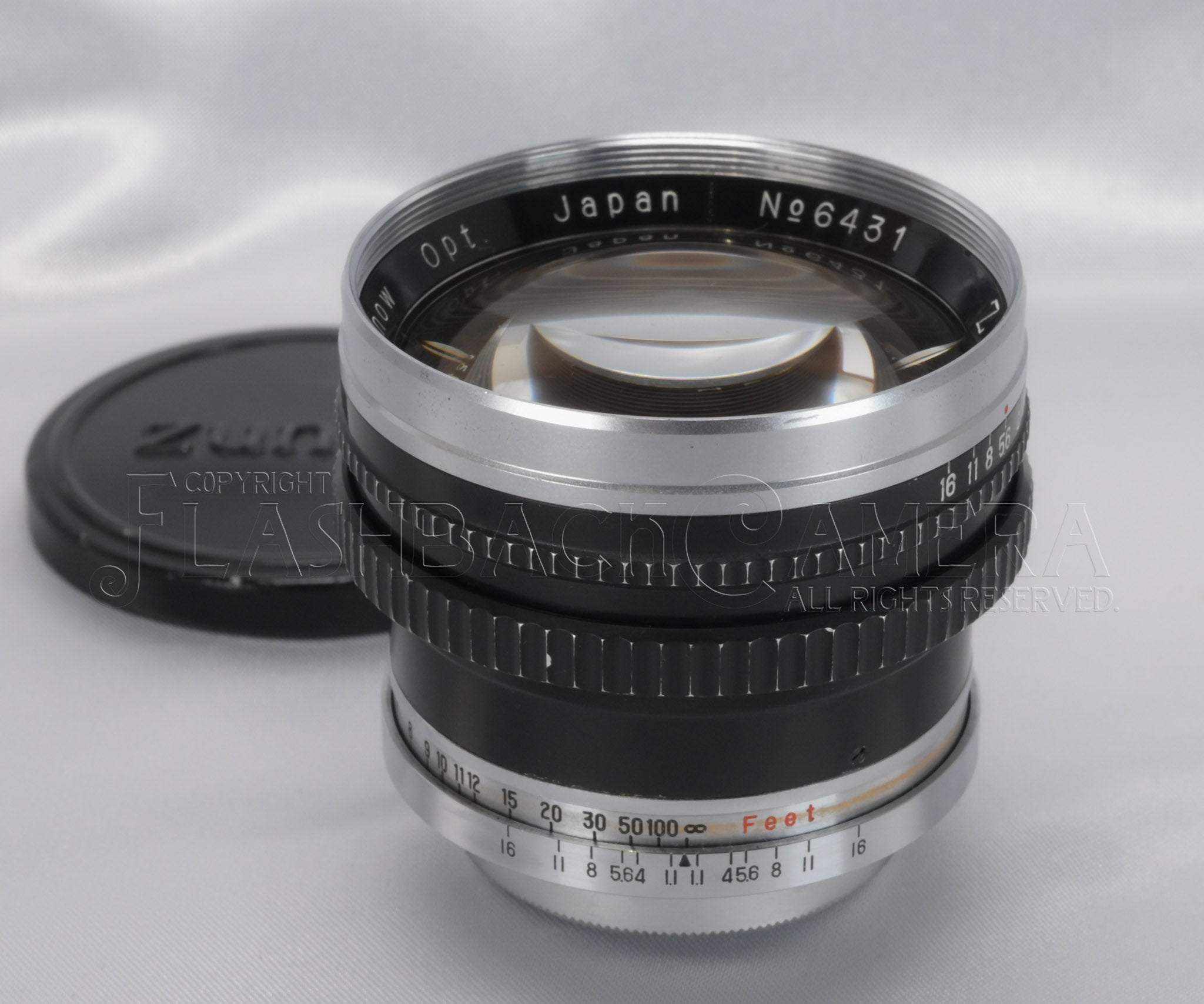 Zunow 50mm f1.1 (L) Black – FLASHBACK CAMERA