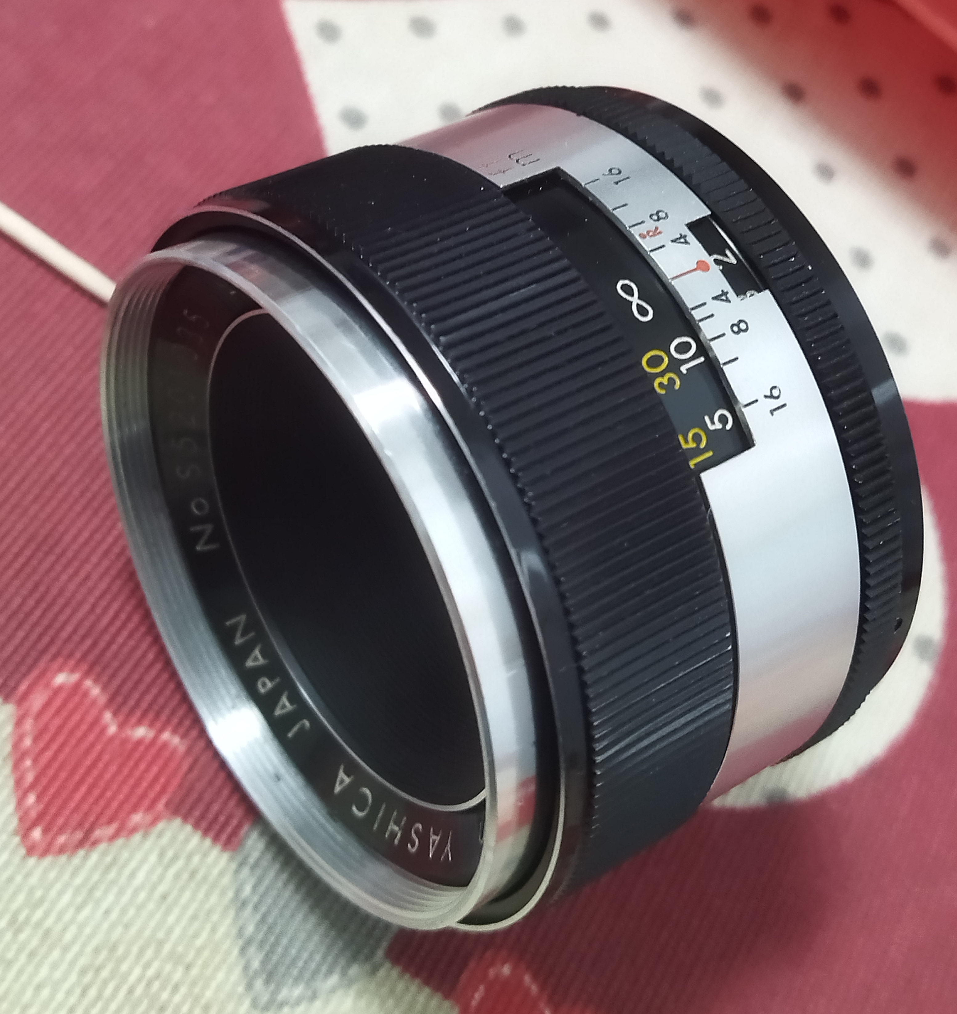 レア？【DXではない】 YASHICA AUTO YASHINON 5cm f2 レア？【DXでは