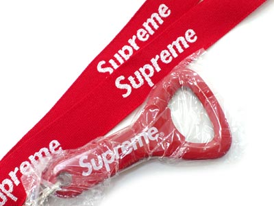 Supreme 'Bottle Opener Lanyard'ボトルオープナー ネックストラップ