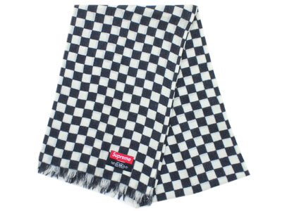 Supreme 'Wool Check Scarf'スカーフ チェッカーフラッグ シュプリーム