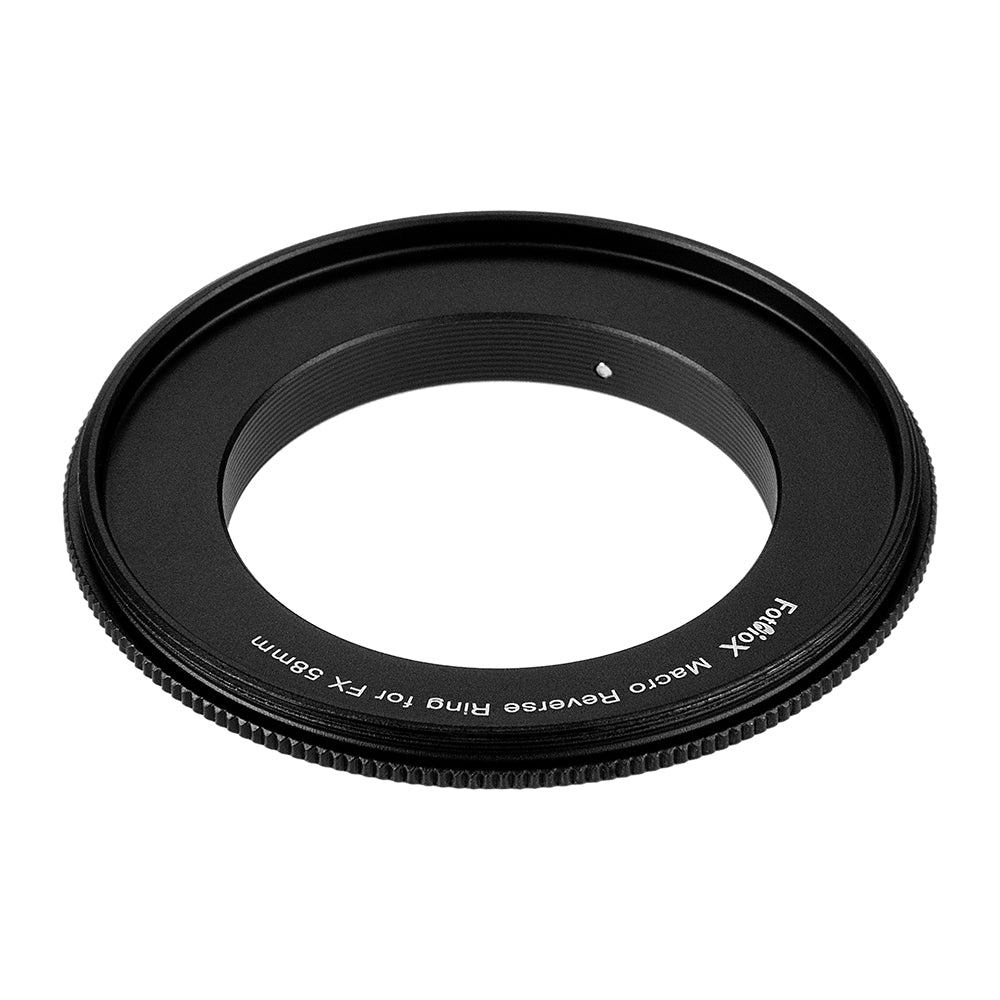 Macro Reverse Ring for Fuji - Camera Mount to Filter Thread