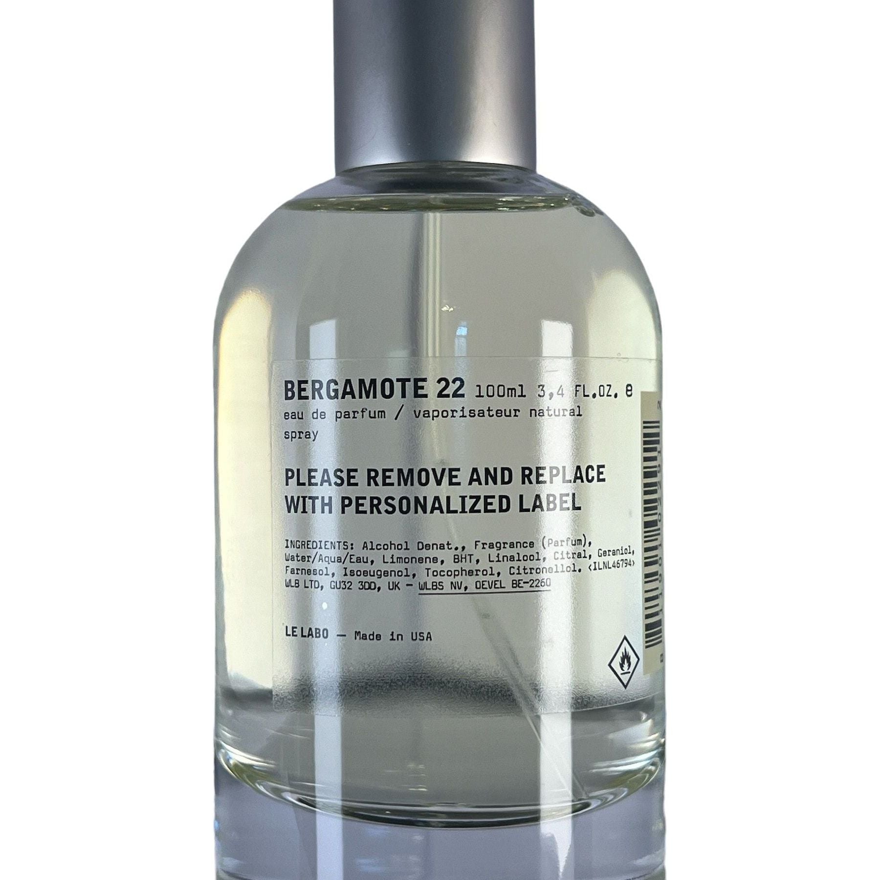 Bergamote 22 Tester by Le Labo – Fragrance Nevaeh