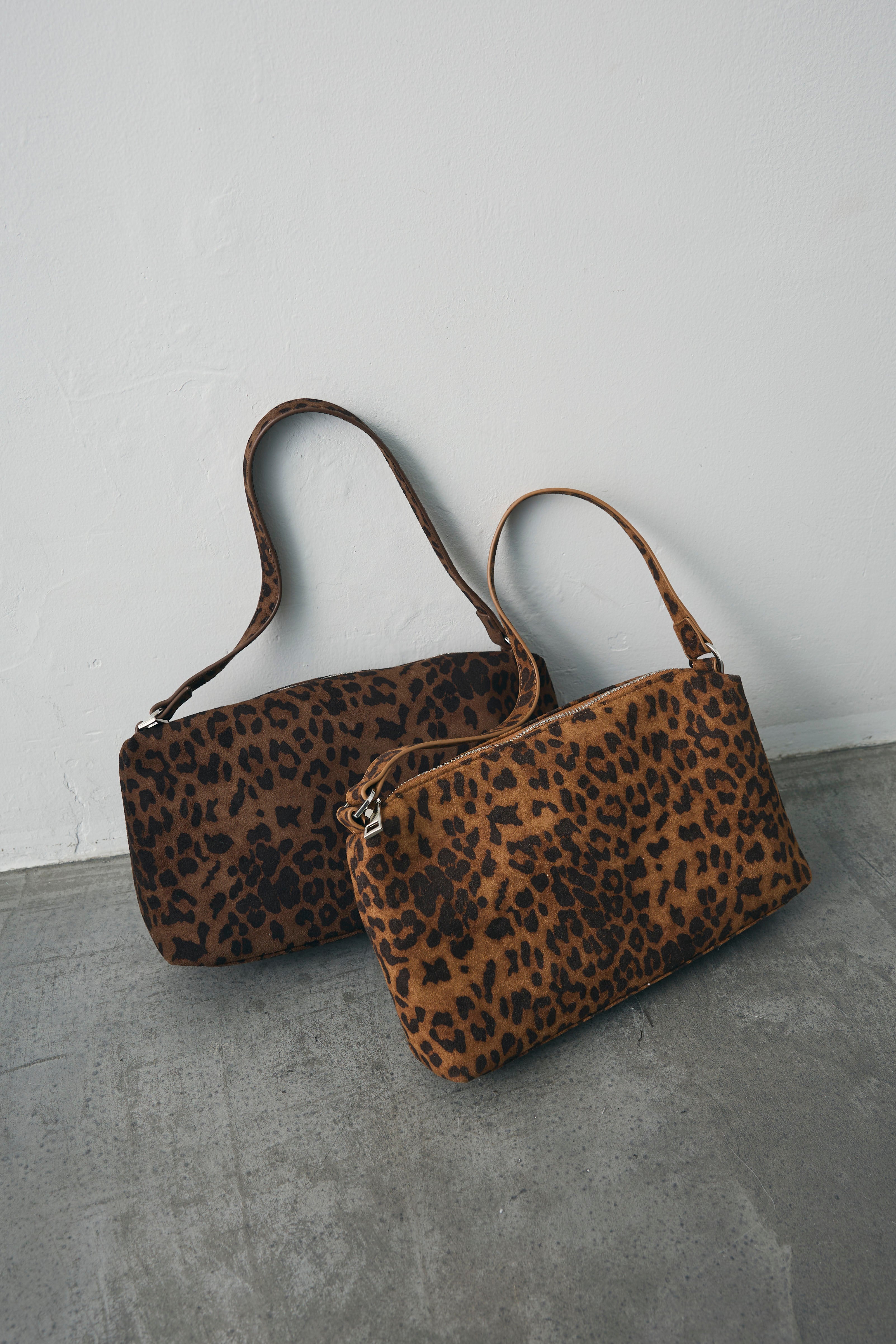 予約]レオパードショルダーバック – Frene