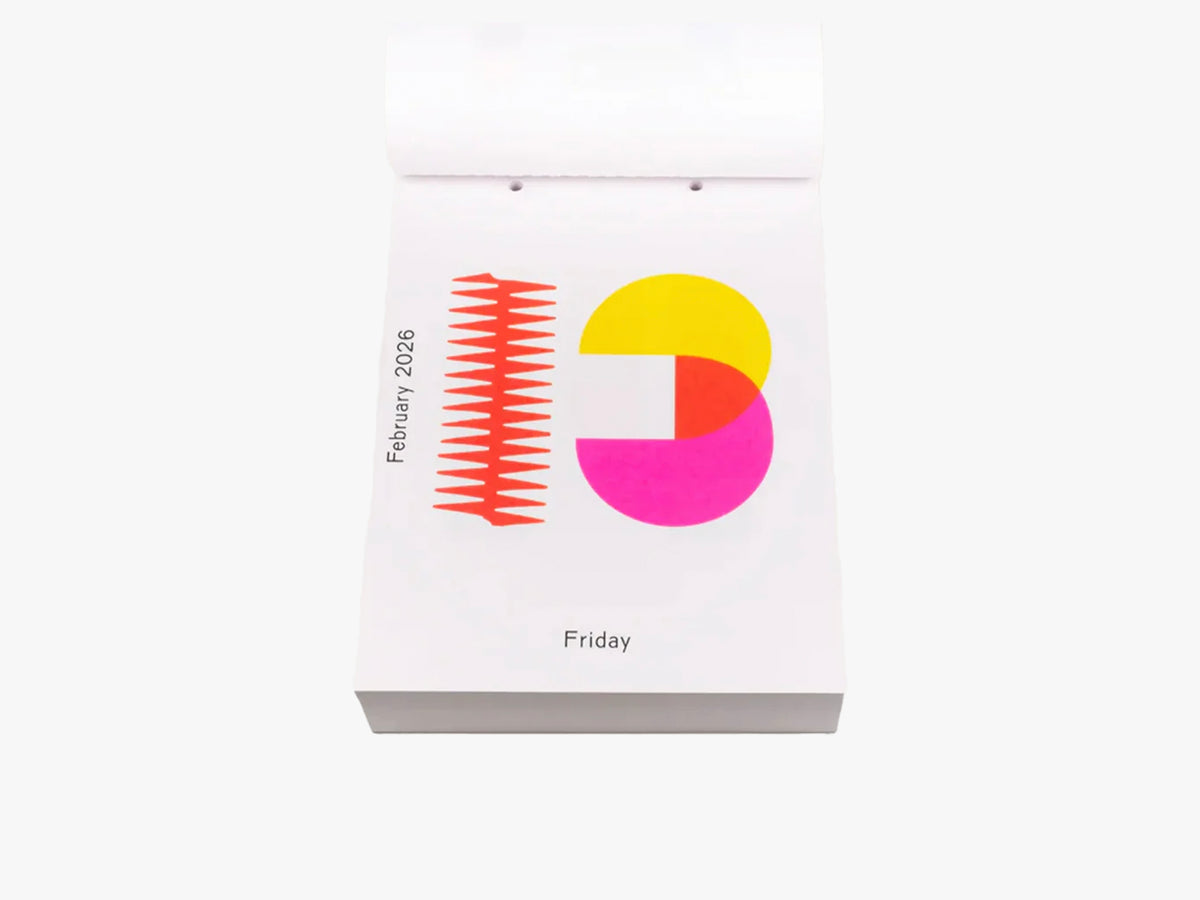 Karel Martens / Every day is a new day Calendar 2026 – Fredericks