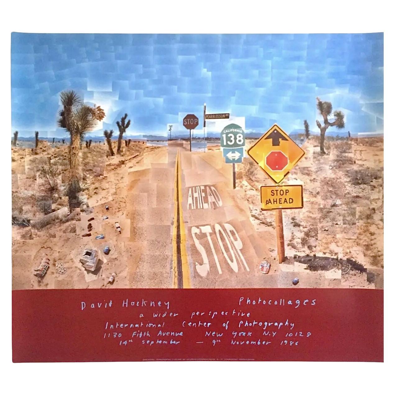 Frisman Vintage: David Hockney 1986 Pear Blossom Highway Original