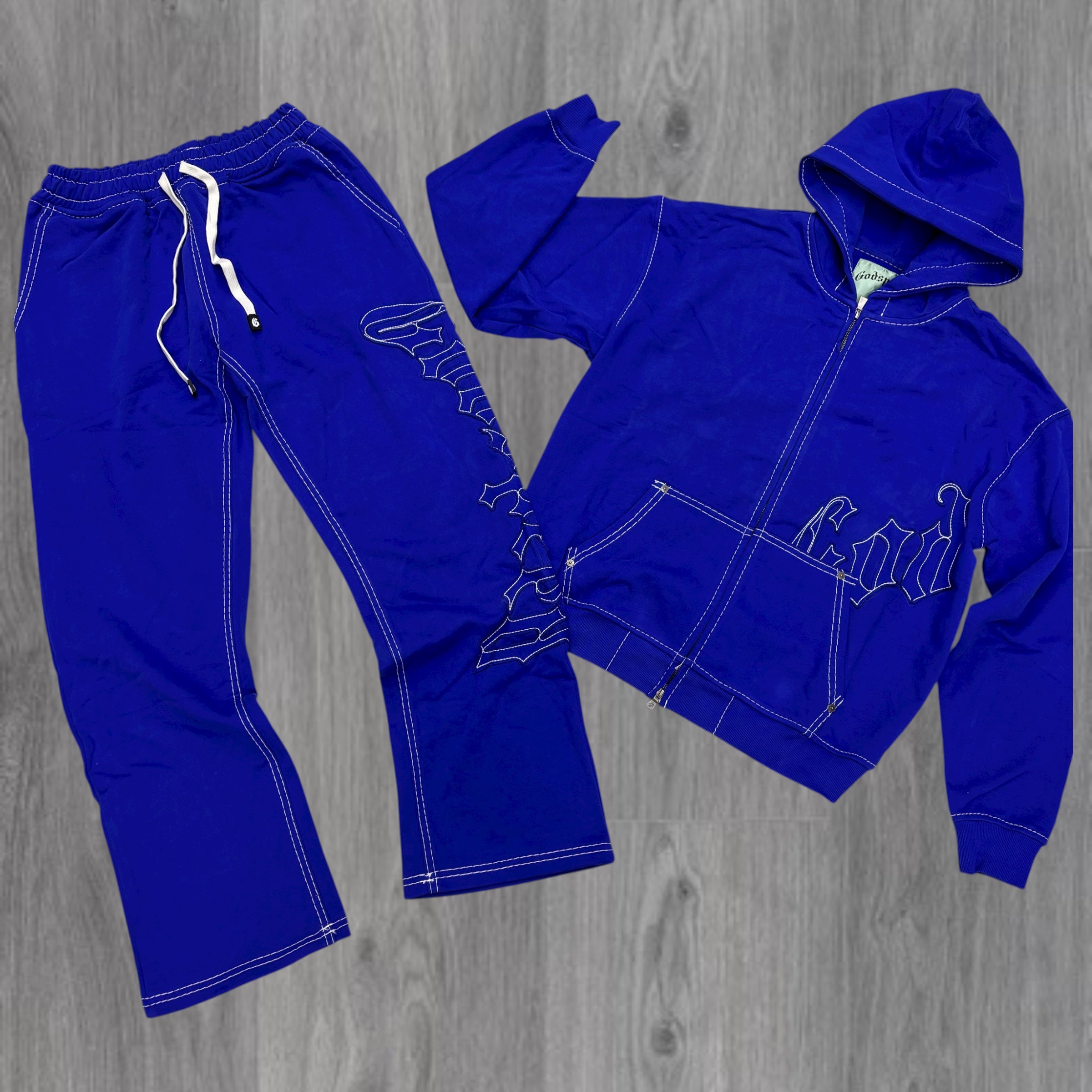 GODSPEED - Classic 2.0 Zip Sweat suit - BLUE