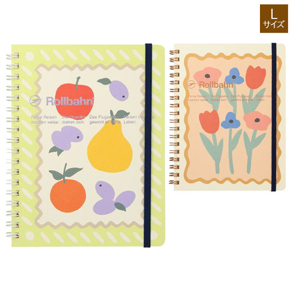 パルテ Rollbahn《ロルバーン》 ポケット付メモ L [全2種類] デル