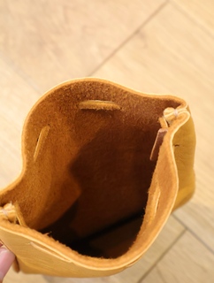 MASSES 「DEER SKIN DRAWSTRING」 ディアスキン ドローストリングバッグ