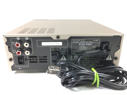 KENWOOD KENWOOD X－SE7 オートリバース カセット