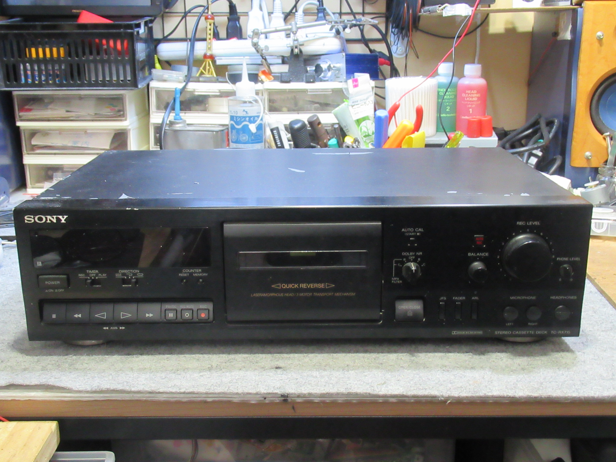 SONY TC-RX-715 – Audiolife － Enjoy your audio life!!