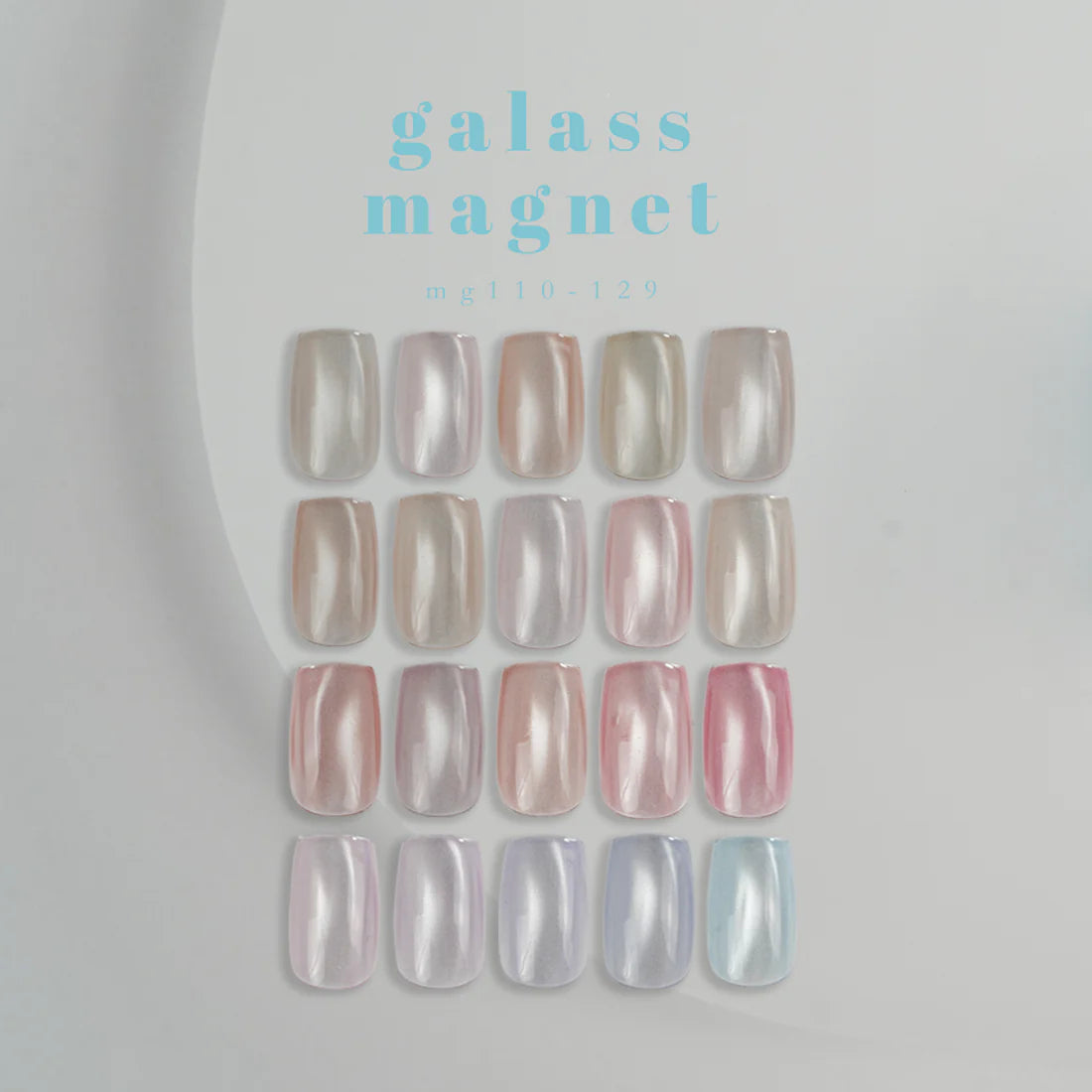 énoi gálass (Glass) Magnet Gel Collection - full 20pc set/individual p