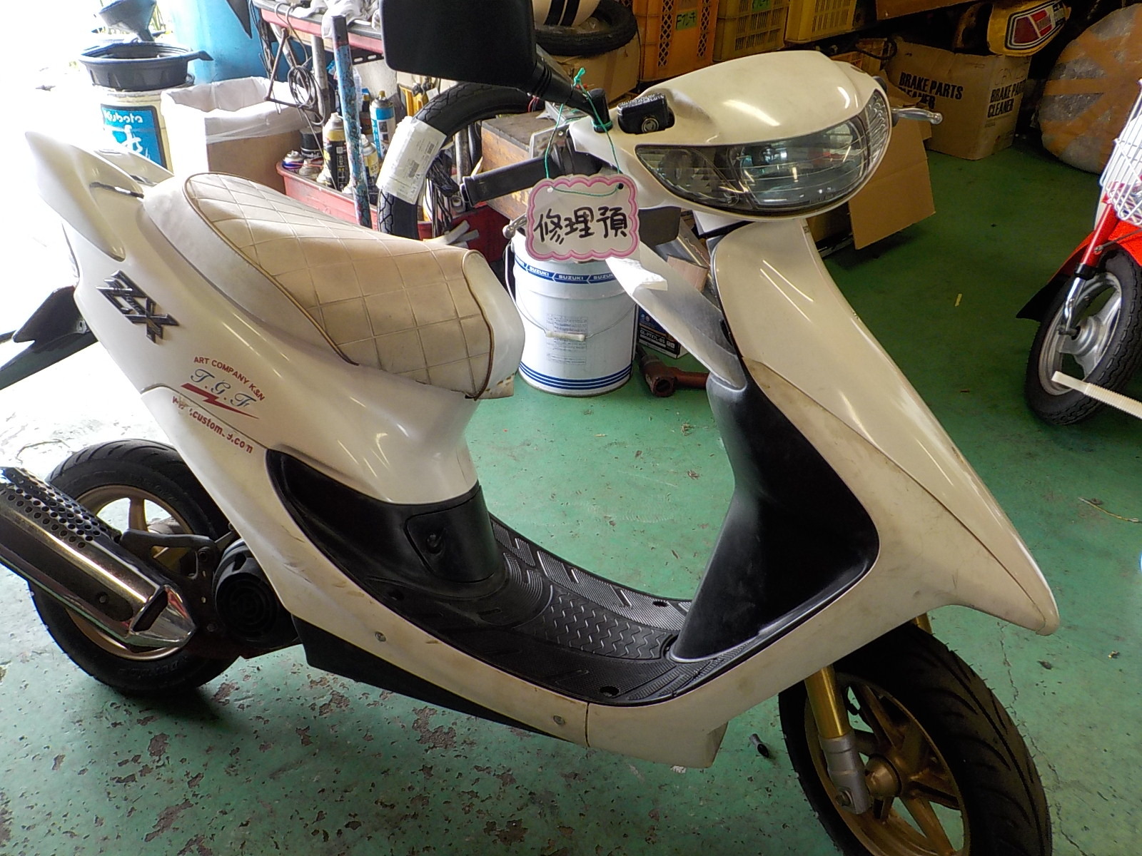 ライブディオZXの修理依頼: レストアくんのブログ