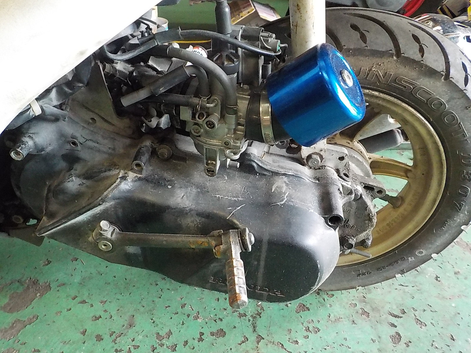 ライブディオZXの修理依頼: レストアくんのブログ