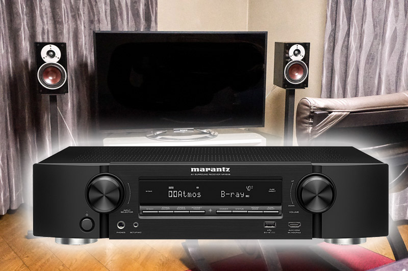 レビュー】薄型AVアンプとスピーカー2個でも楽しめる!? マランツ