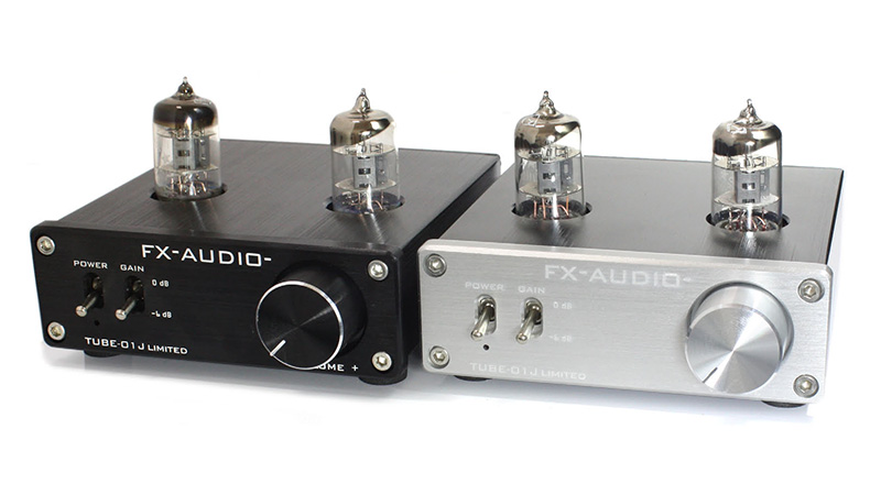 FX-AUDIO-、軍用真空管プリアンプに6,480円の音質強化版「TUBE-01J