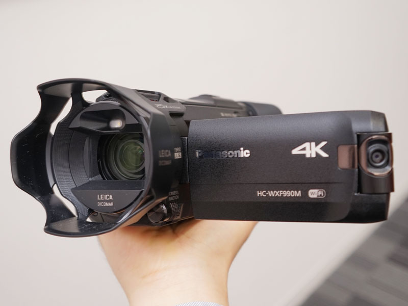 パナソニック、約10万円で4K、あとから手ブレ補正/ズームも可能な