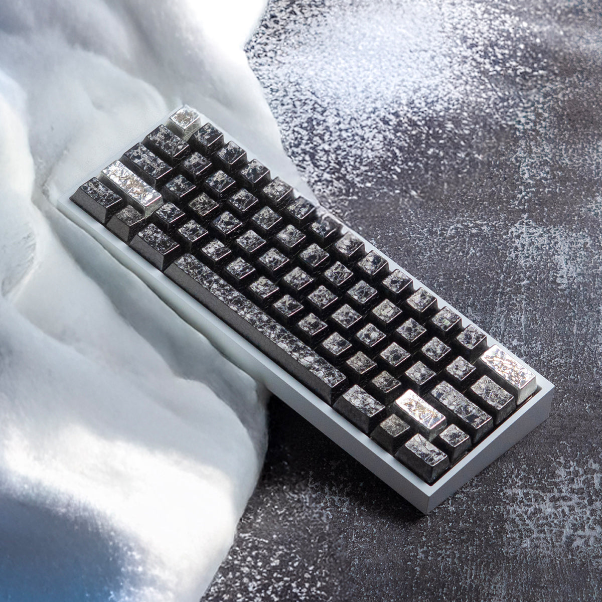 Awekeys Wild Ice Full Metal Keycaps Set - Base Kit