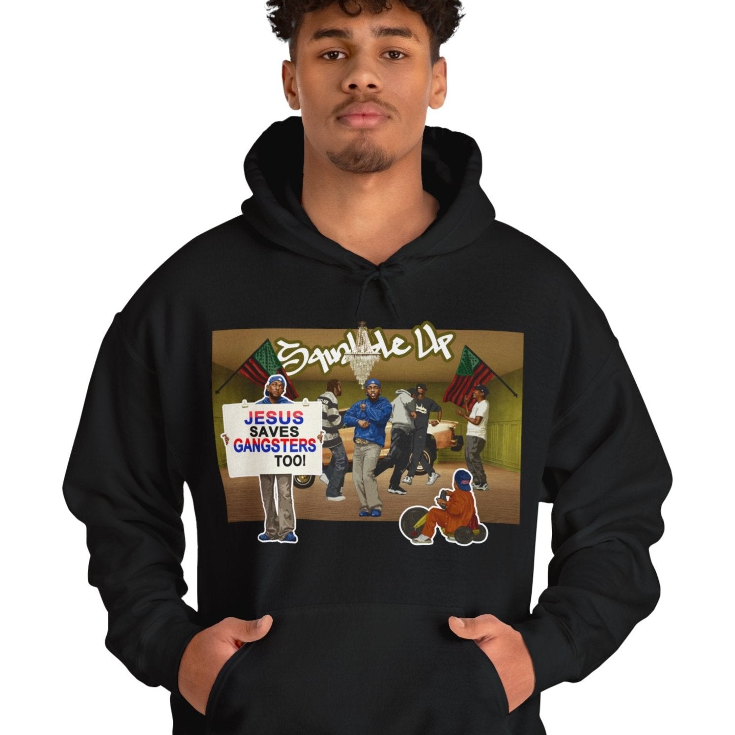 Kendrick Lamar Hoodie - Squabble Up | GNX Tour Merch | Gift for