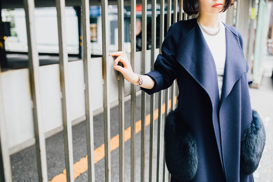 Drawer ファーポケットコート | ブランド古着 買取・販売 about a Pond