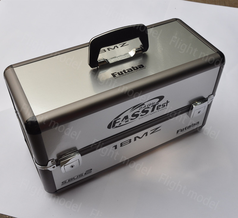Double Layer Easy Carry Aluminum Case For Futaba 18MZ 10C 8FG 8J