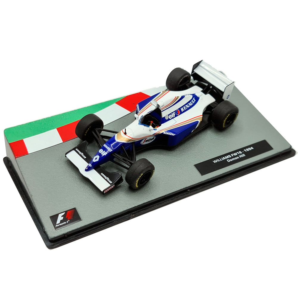 Williams FW16 #0 Damon Hill F1 1994 (1/43) Altaya (Case Marked