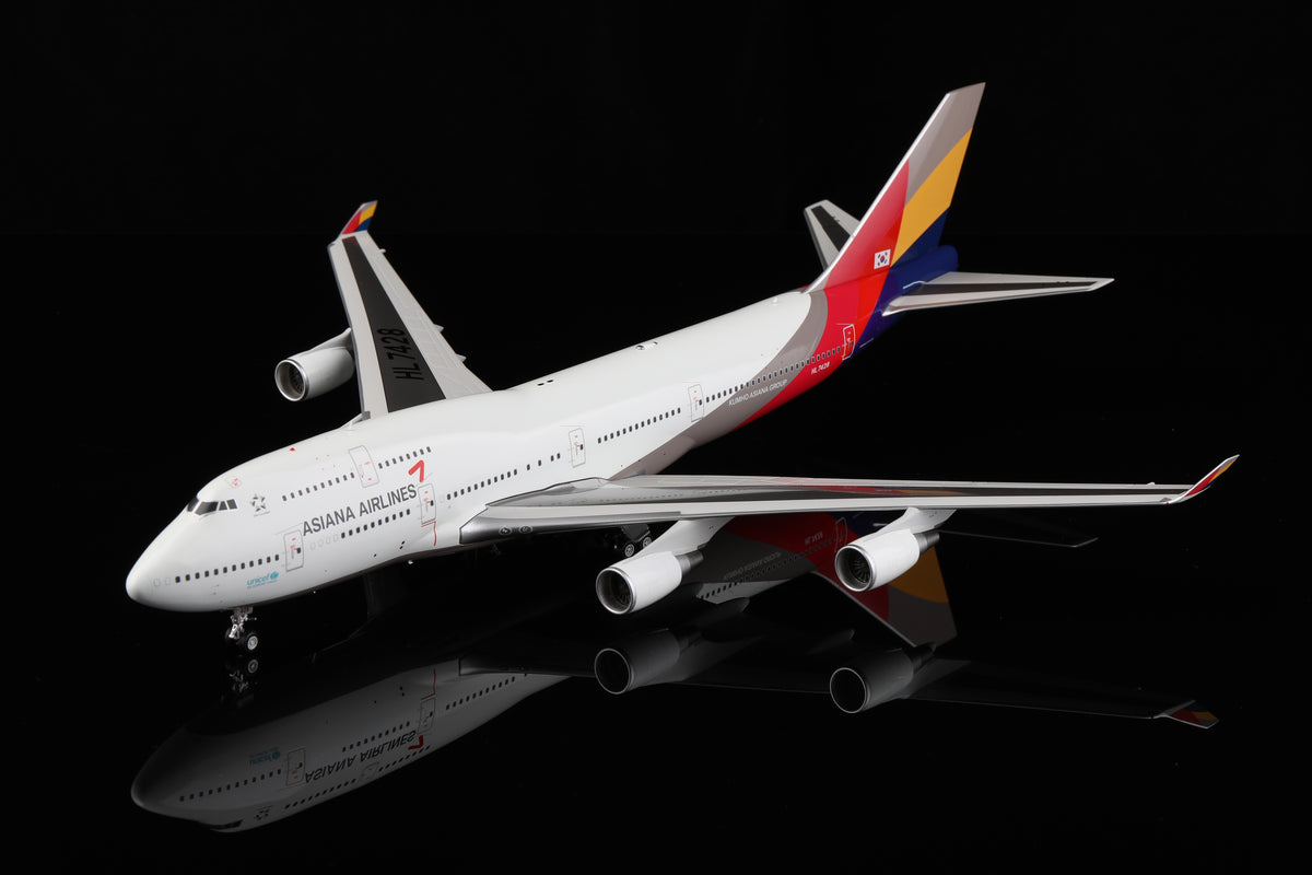 SQwings アシアナ航空 747-400 HL7428 1/200 L2003 – Aircraftmodels777