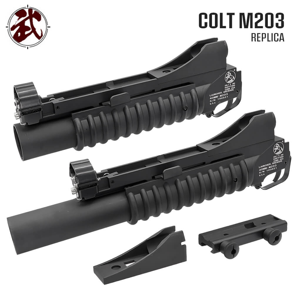E&C 製 】 コルトタイプ M203 グレネードランチャー 40mmガスカート