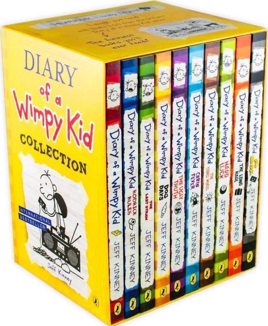Diary of a Wimpy Kid Box of Books 1–10 Diary of a Wimpy Kid Box of