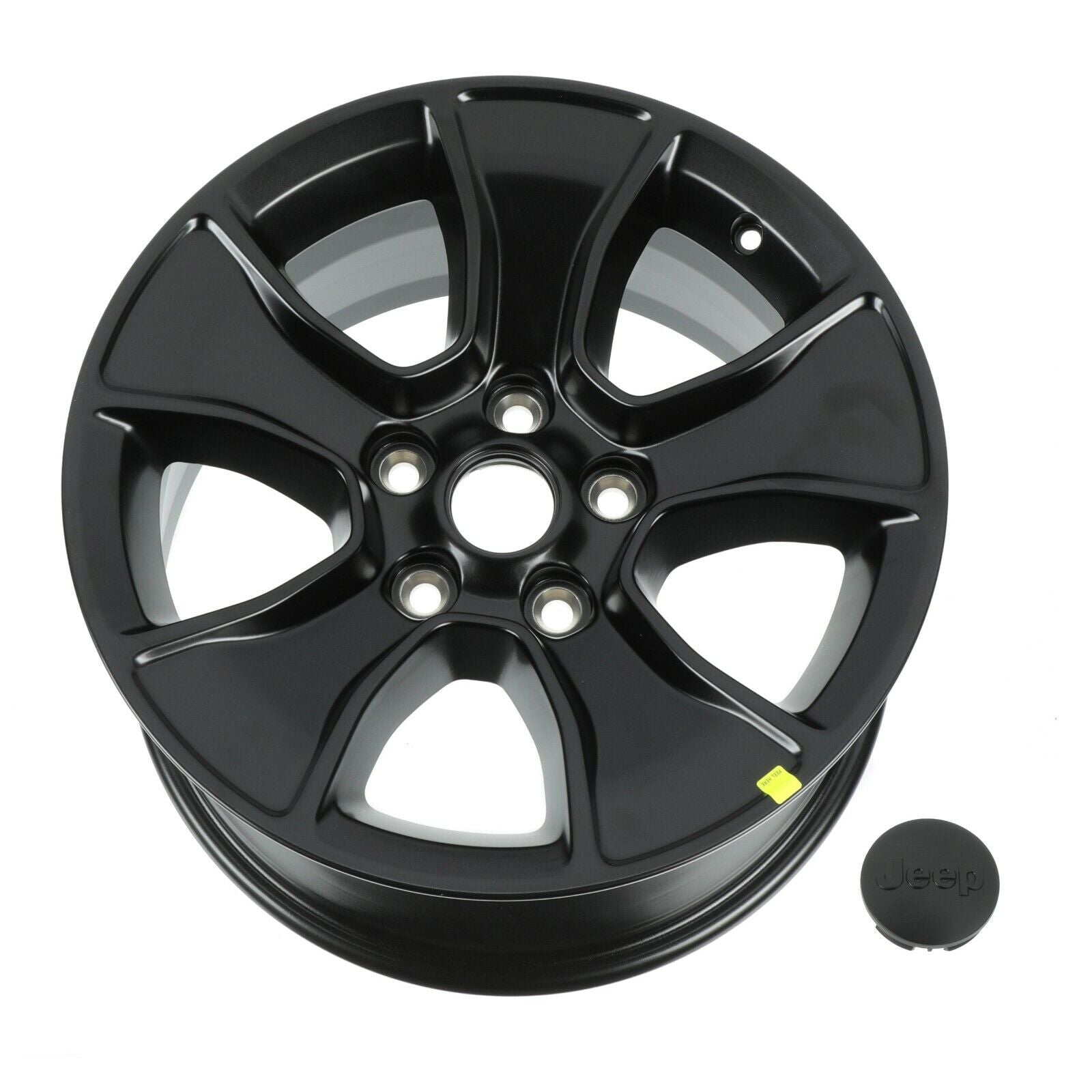 MOPAR 純正 5スポーク 17インチ ブラックホイール (JL/JT専用