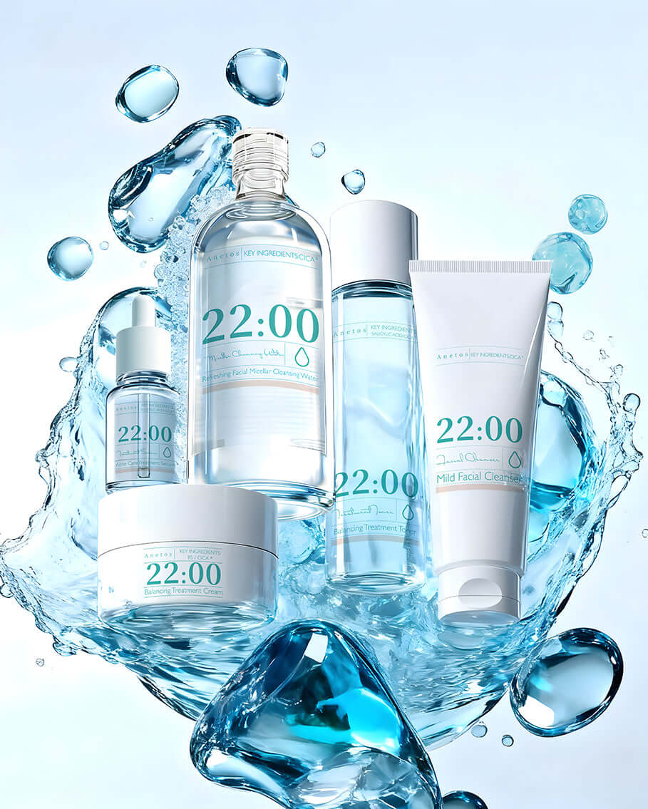 アネトス 5点セット 22:00 アネトス 5点セット（トナー＋セラム＋
