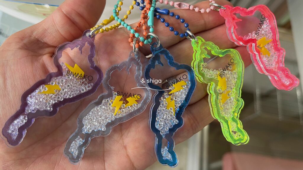 BIWAKOアクリルキーホルダー］今話題のびわこキーホルダーまとめ｜滋賀