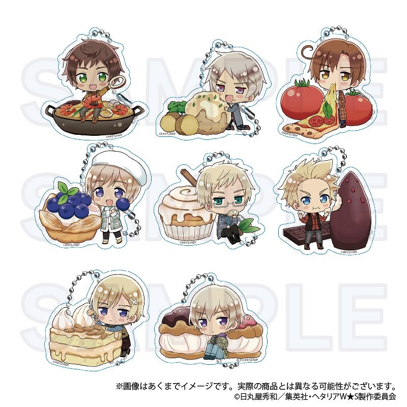 Hetalia] Acrylic Keychain yummy! ver. Vol. 2 | animate USA